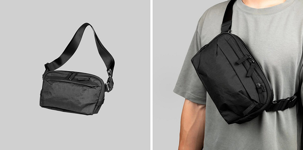 Сумка-слинг Rework Toshi Sling 2.5L V2 X-Pac Black