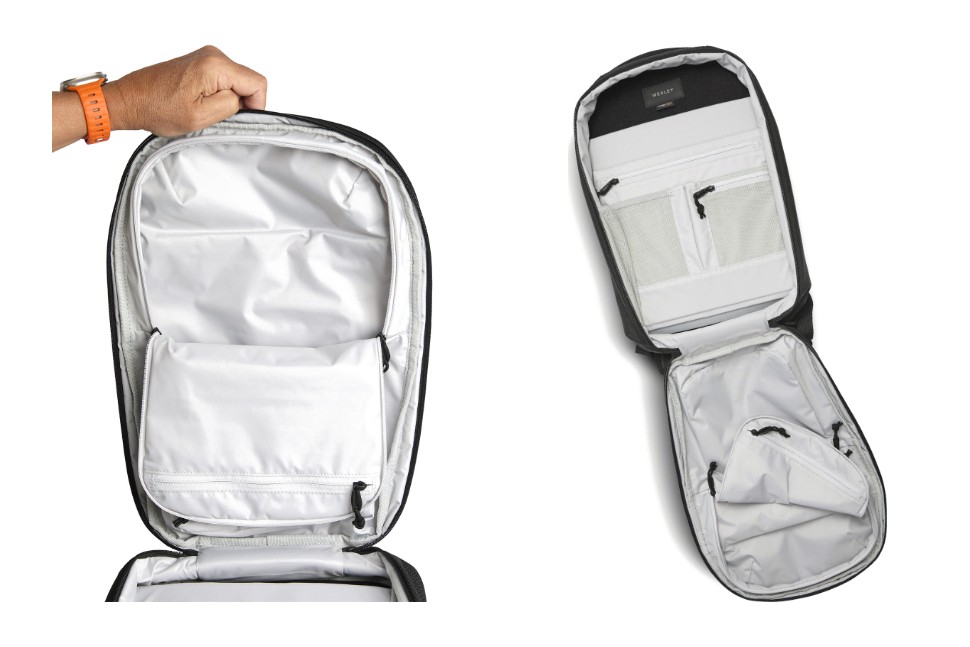 Рюкзак WEXLEY SHAG 17L Slim Pack 1680D Cordura Ballistic, черный